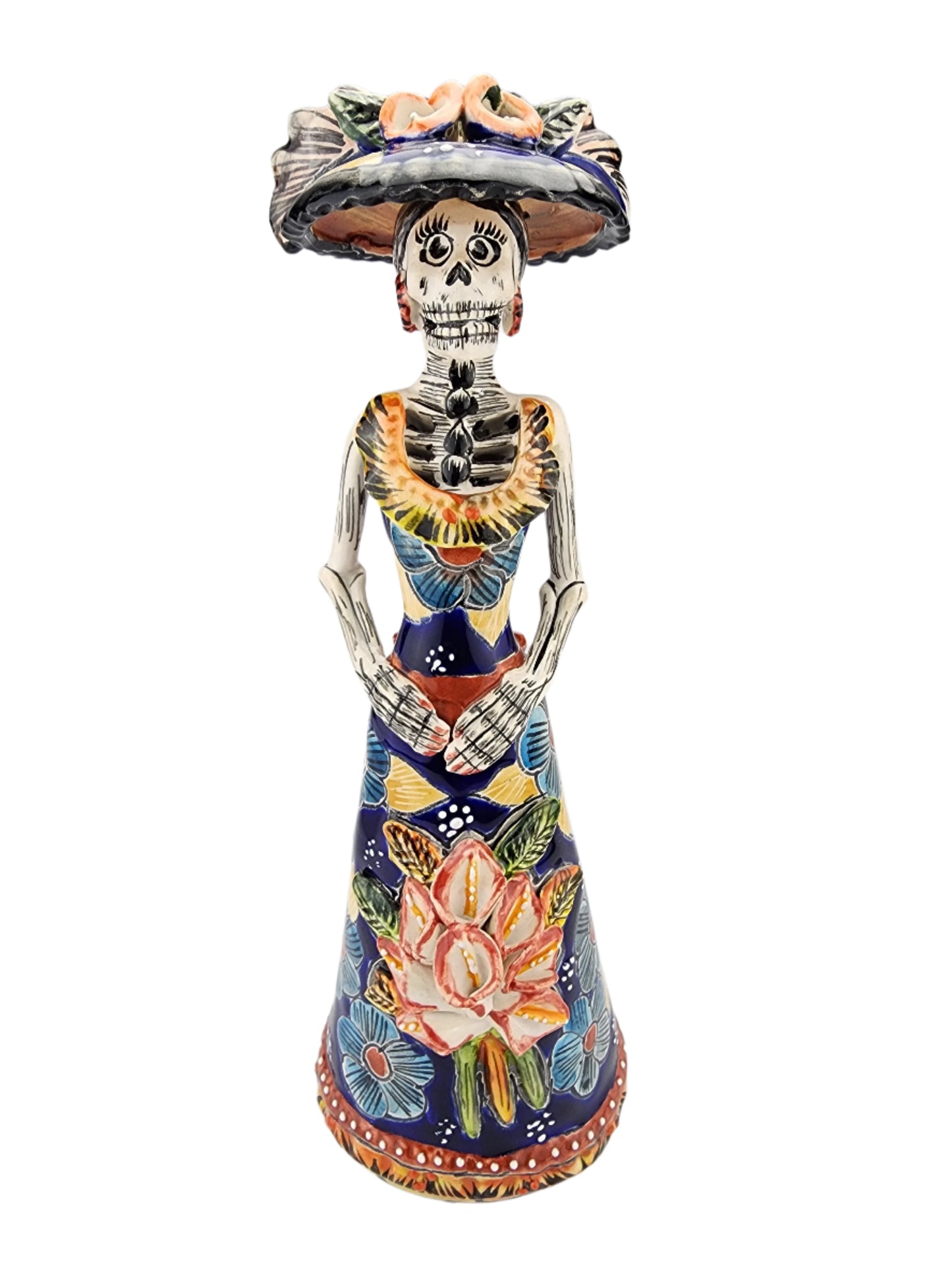 Catrina Day of the Dead Floral Pattern Dress
