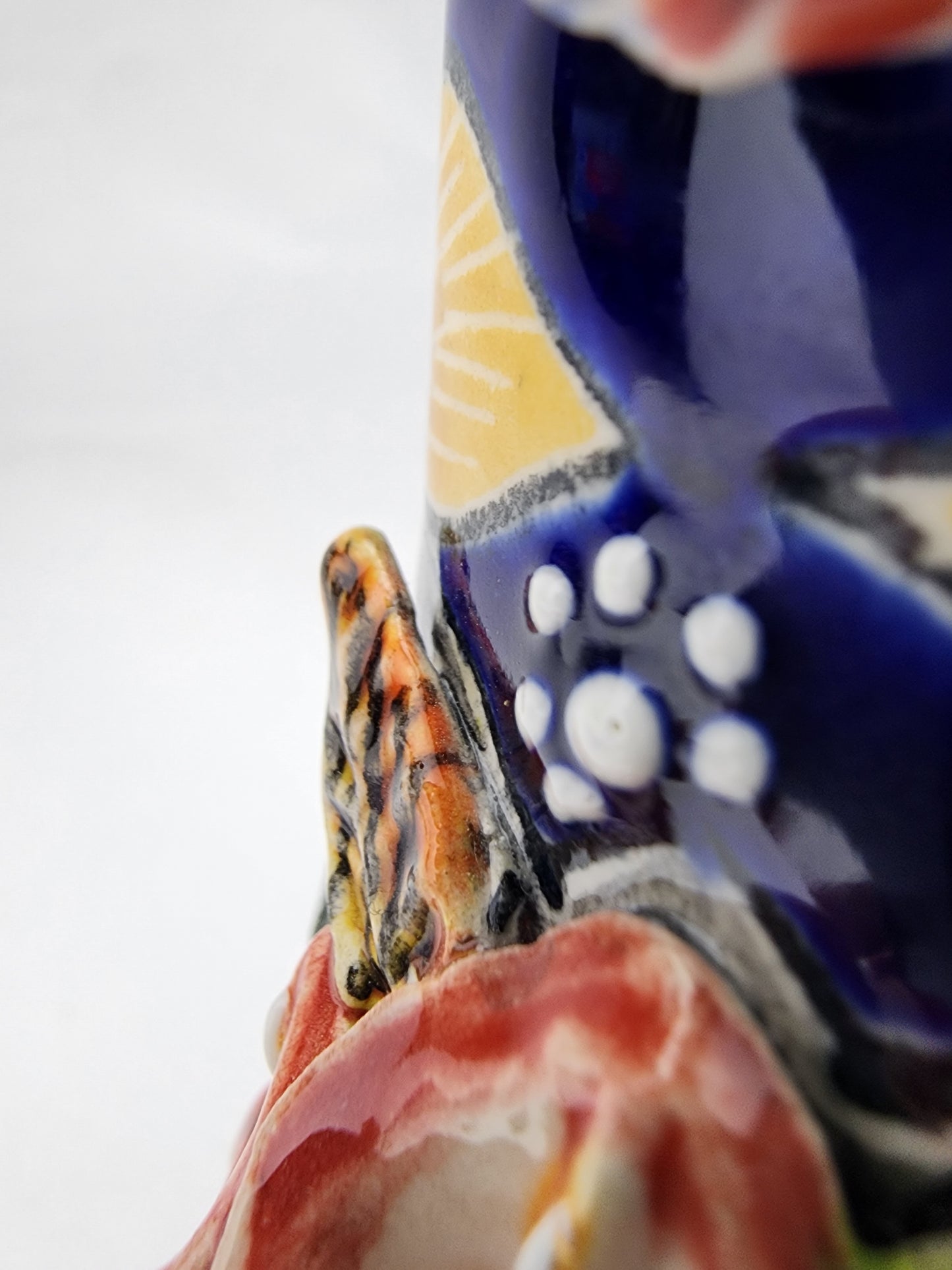 Day of the Dead Catrina Hand Painted Mexican Folk Art Figurine