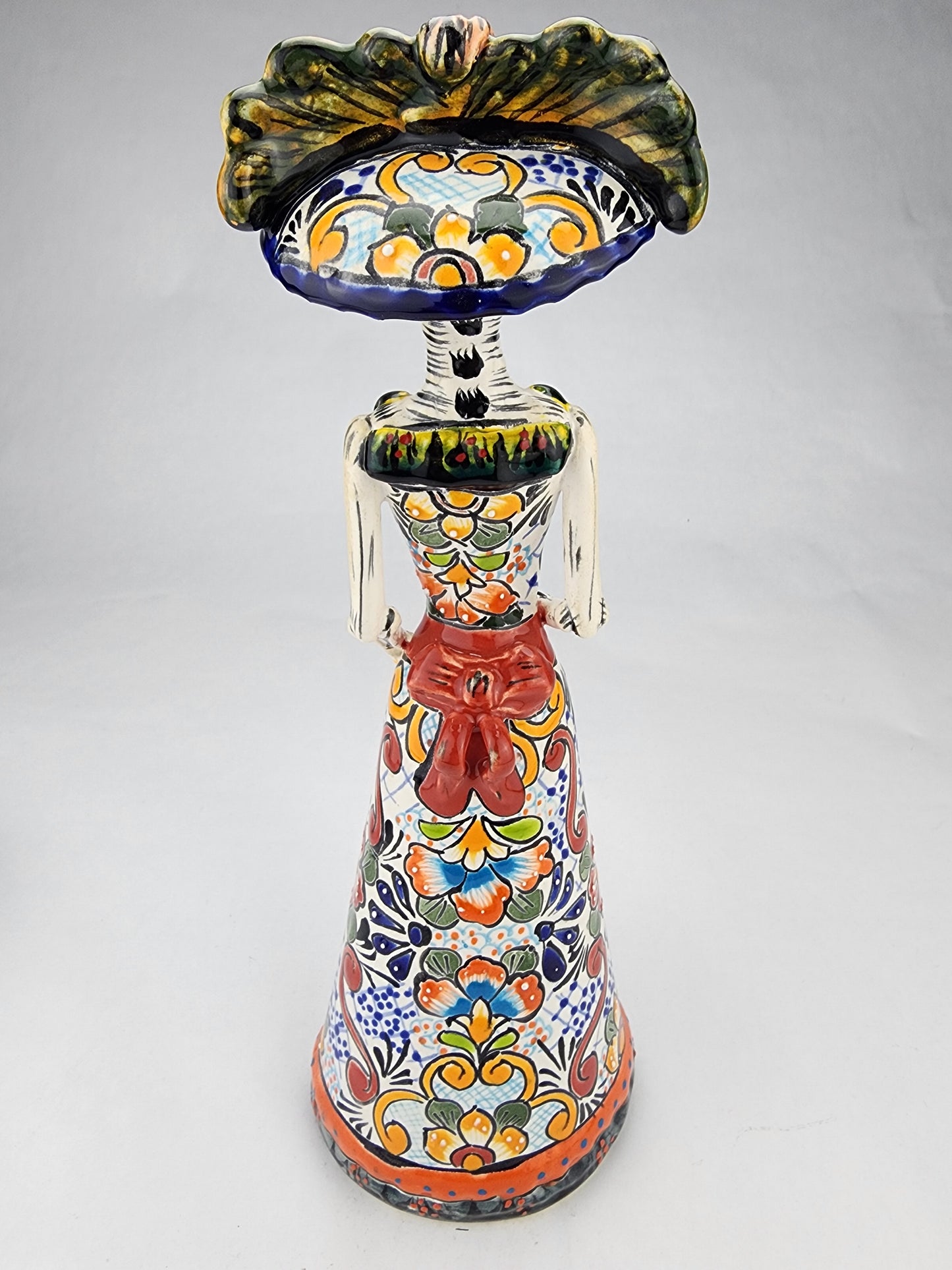 Authentic Día de los Muertos Catrina Figurine Handcrafted Mexican Art