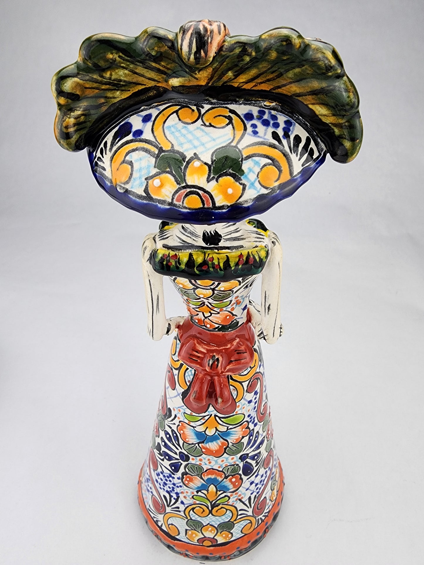 Authentic Día de los Muertos Catrina Figurine Handcrafted Mexican Art
