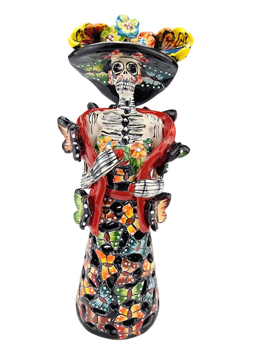 Catrina Day of the Dead butterfly dress
