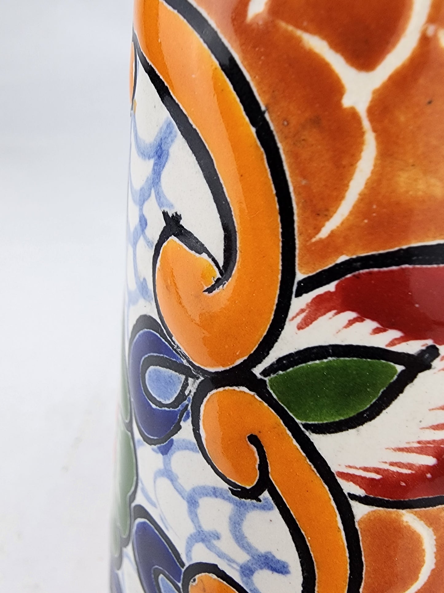 Day of the Dead Catrina Figurine – Handcrafted Talavera Mexican Folk Art