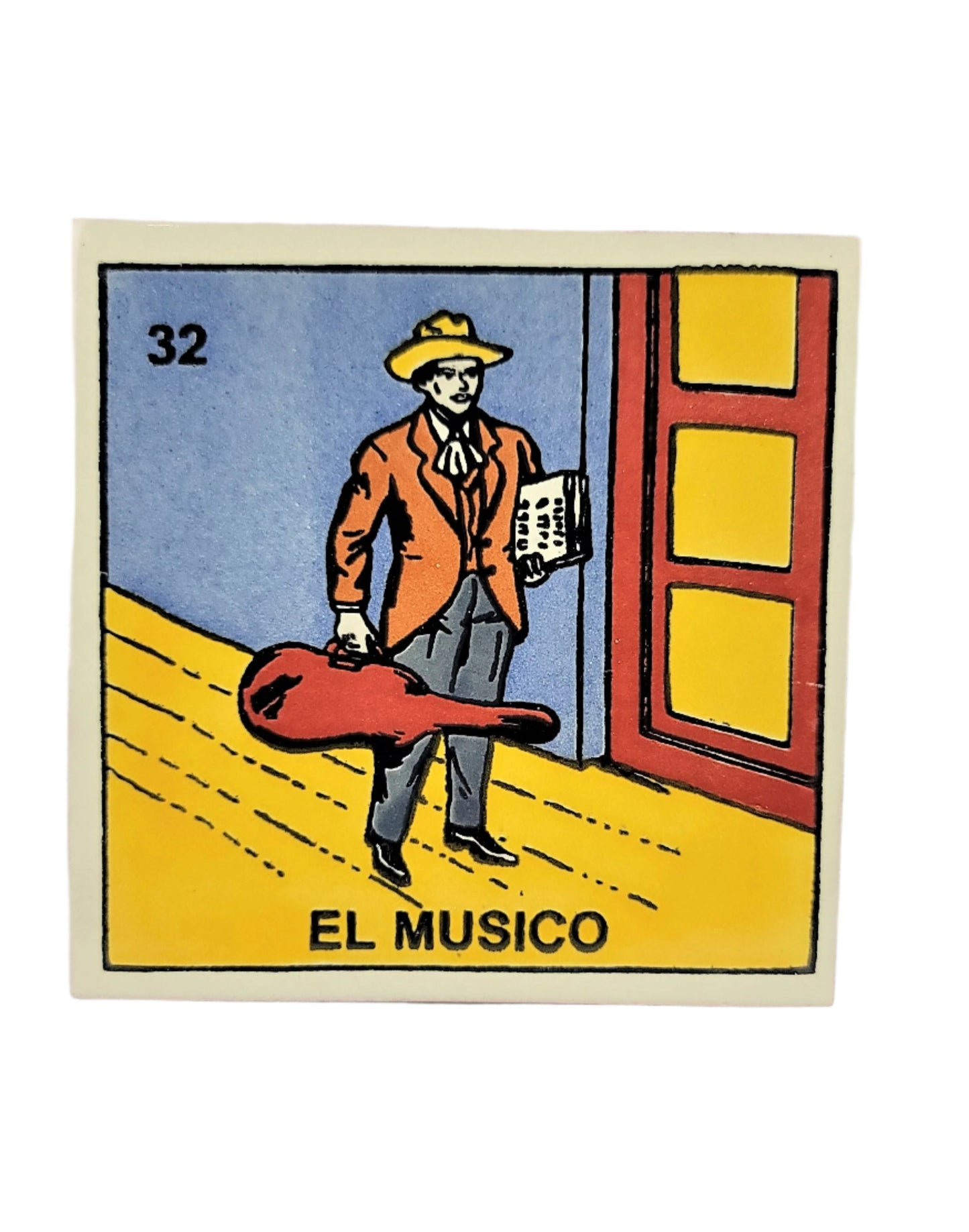Ceramic Tile Drink Coaster Loteria