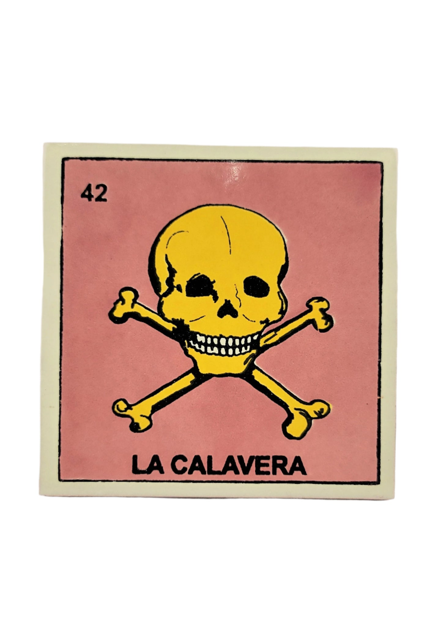 Ceramic Tile Drink Coaster Loteria