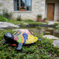 Colorful ceramic turtle