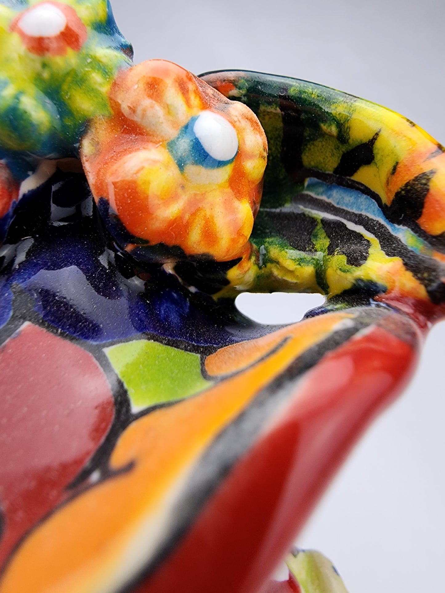 Ceramic Catrina Decor & Lotería Coaster Set w/ Holder