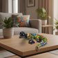 Colorful talavera style gecko