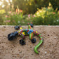 Colorful ceramic gecko