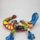 Handcrafted Talavera Gecko – Colorful Mexican Wall Art