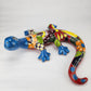 Handcrafted Talavera Gecko – Colorful Mexican Wall Art