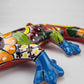 Handcrafted Talavera Gecko – Colorful Mexican Wall Art