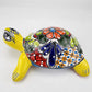 Turtle Figurine Home Deco Mexican Folk Art Pottery