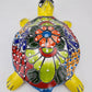 Turtle Figurine Home Deco Mexican Folk Art Pottery