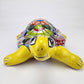 Turtle Figurine Home Deco Mexican Folk Art Pottery