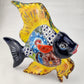 Mexican Pottery Wall Deco Fish Hand-painted Talavera