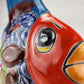 Fish Figurine Hand Painted Mexican Talavera Pottery