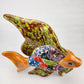 Fish Figurine Wall Deco Hand Painted Mexican Talavera Pottery