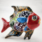 Wall Deco Fish Hand-painted Mexican Talavera Pottery