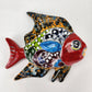 Wall Deco Fish Hand-painted Mexican Talavera Pottery