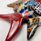 Fish Figurine Hand Painted Mexican Talavera Pottery