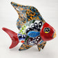 Fish Figurine Hand Painted Mexican Talavera Pottery