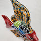 Fish Figurine Wall Deco Hand Painted Mexican Talavera Pottery