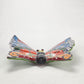 Butterfly Figurine Wall Deco Hand Painted Mexican Talavera Pottery