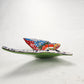 Butterfly Figurine Wall Deco Hand Painted Mexican Talavera Pottery