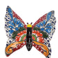 Wall Deco Butterfly Hand Painted Mexican Folk Art