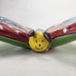 Hand Painted Butterfly Figurine Wall Deco Mexican Talavera Pottery