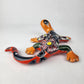 Mexican Gecko Talavera Hand-painted Pottery Mexican Folk Art Garden Deco