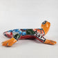 Gecko Hand-painted Pottery Mexican Folk Art Garden Deco