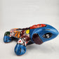 Iguana Hand Painted Figure Mexican Talavera Folk Art Pottery