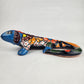 Iguana Hand Painted Figure Mexican Talavera Folk Art Pottery