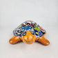 Vibrant Handcrafted Ceramic Turtle - Perfect for Home & Garden