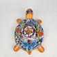 Ceramic Turtle Talavera Design Hand Painted