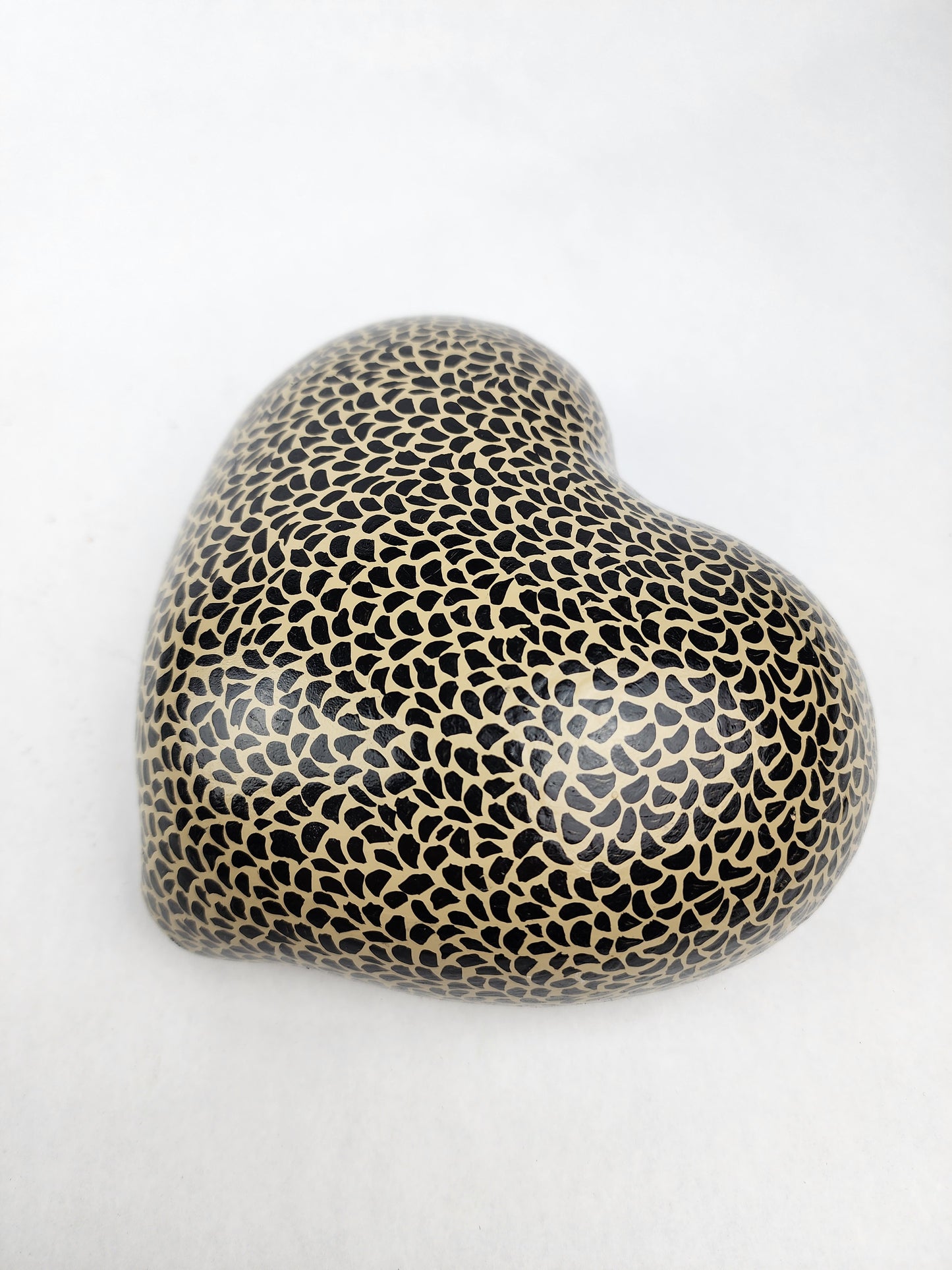 Mexican Ceramic Heart Wall Decor & Loteria Coaster Set w/ Holder