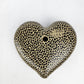 Ceramic Heart Hand Painted Mexican Art - Valentines Gift Idea