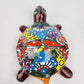 Colorful Ceramic Turtle - Handcrafted Indoor & Outdoor Decor