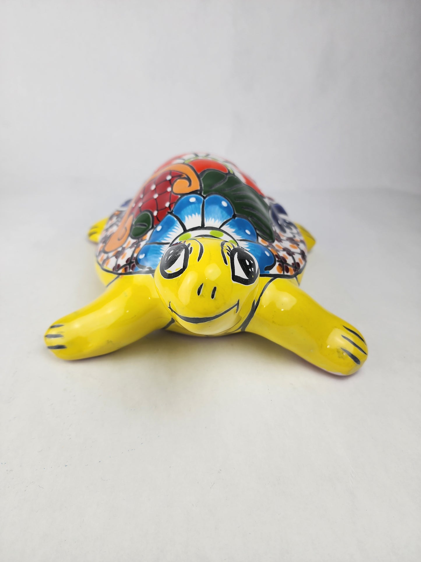 Handcrafted Ceramic Turtles | Vibrant Decor for Home & Garden