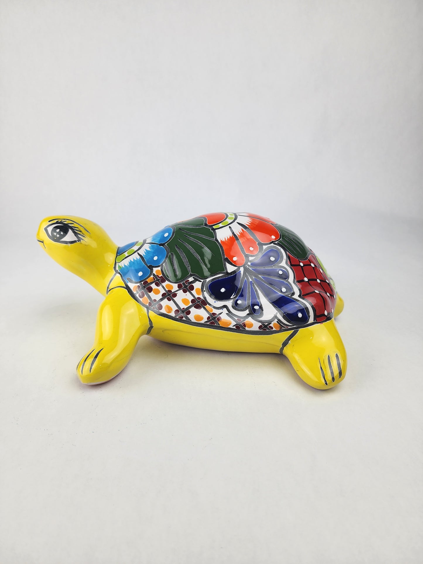 Handcrafted Ceramic Turtles | Vibrant Decor for Home & Garden