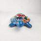 Handcrafted Ceramic Turtle | Vibrant Folk Art for Home & Garden