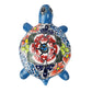 Vibrant Folk Art for Home & Garden Turtle