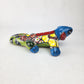 Hand-Painted Ceramic Iguanas | Vibrant Talavera Folk Art Decor