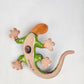 Talavera Gecko – Handcrafted Mexican Folk Art Ceramic Figurine