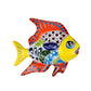 Hand-Painted Fish Mexican Wall Decor