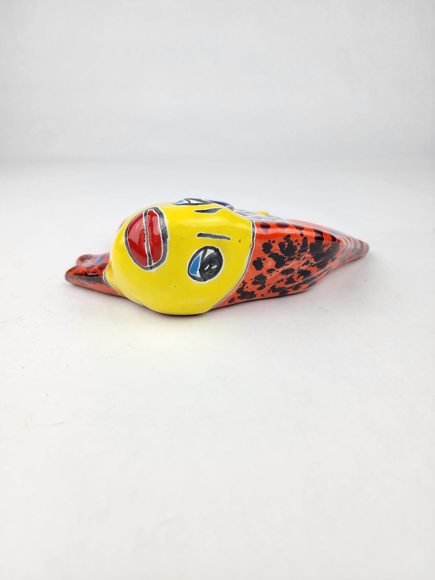 Colorful Ceramic Fish – Handmade Mexican Wall Art for Indoors/Outdoors