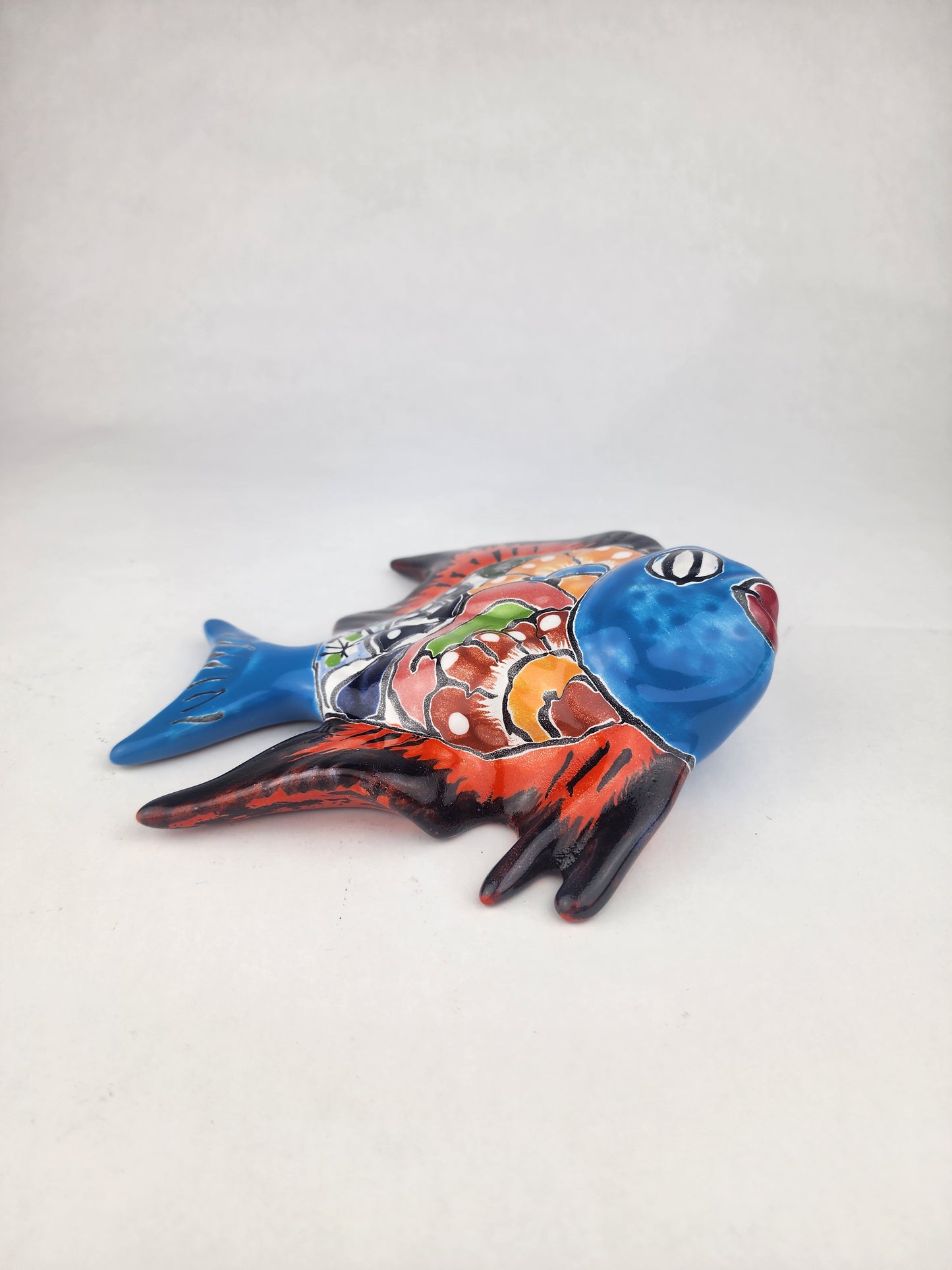 Talavera Fish – Unique Hand-Painted Wall Art from Mexico