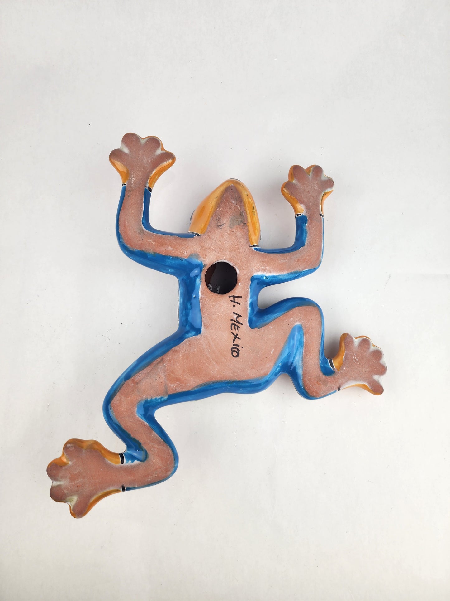 Talavera Frog Decor – Hand-Painted Mexican Pottery for Garden