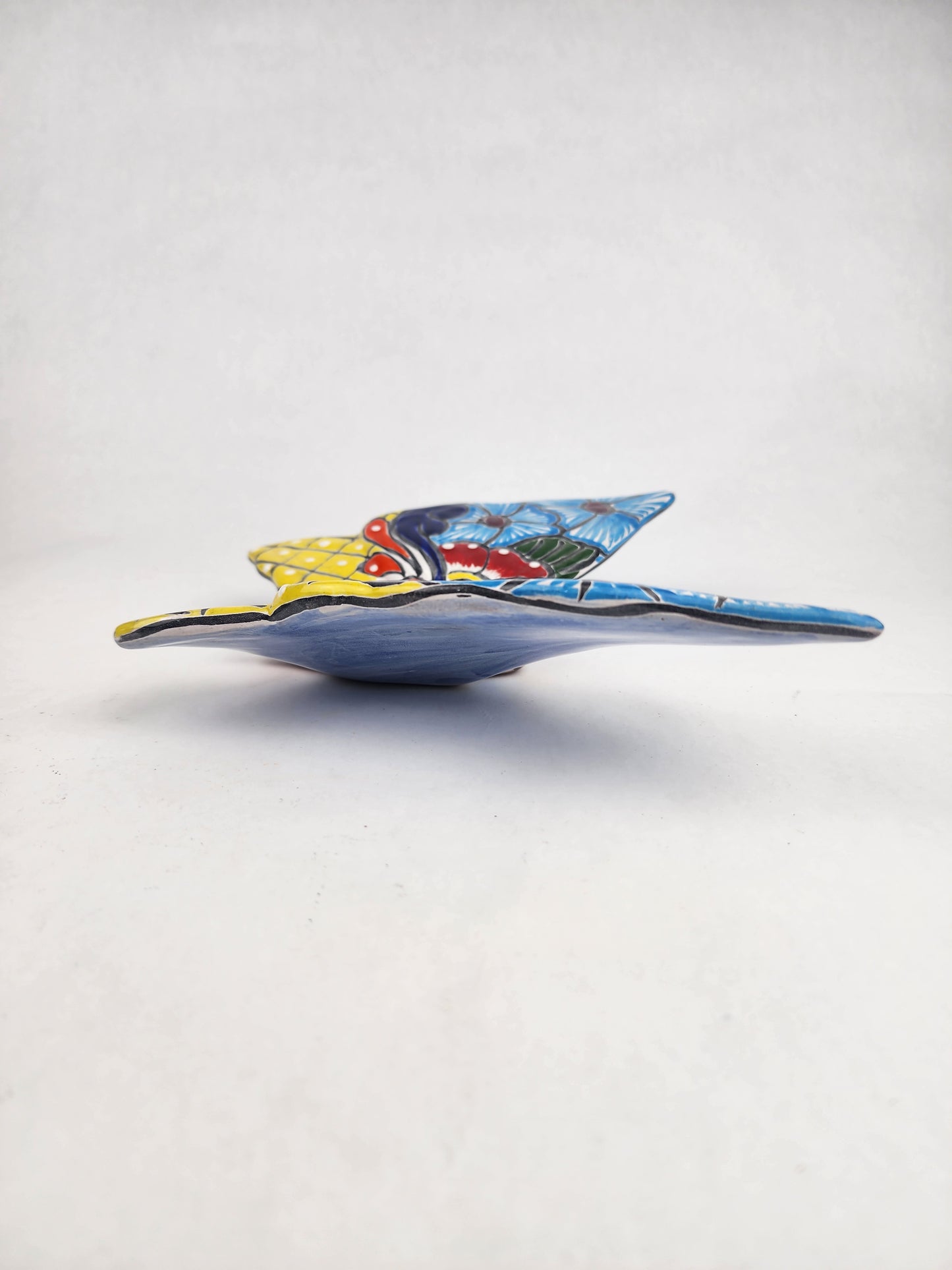 Talavera Butterfly – Artisan Gift for Garden & Wall Art Lovers